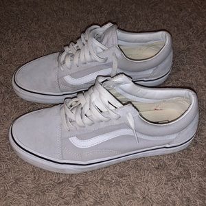 Light grey vans